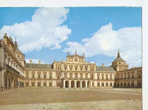 Postal 038686 : Aranjuez. Palacio Real. Fachada de la Plaza de Armas