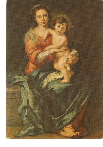 Postal 036760 : Firenze. Galleria Pitti - Murillo - Madonna
