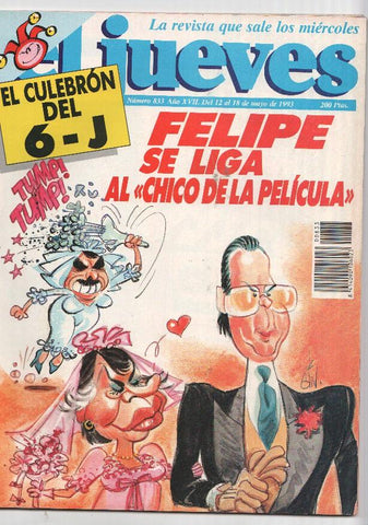 EL JUEVES numero 0833 - POSTER CENTRAL EL MIERCOLES, MERCADO