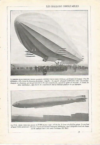 LAMINA 3804: DIRIGIBLE ALEMAN DEL CONDE ZEPELIN
