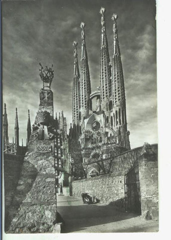 Postal 014412: Templo de la Sagrada Familia, Barcelona