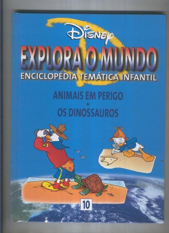 Explora o mundo numero 10: Animais em perigo - Os Dinossauros