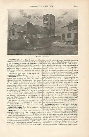 LAMINA ESPASA 8790: Iglesia de Morthoe Inglaterra