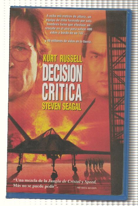 VHS-Cine: DECISION CRITICA - Kurt Russell, Steven Seagal