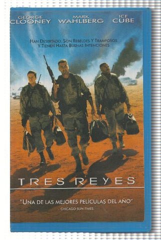 VHS-Cine: TRES REYES - George Clooney, Mark Wahlberg