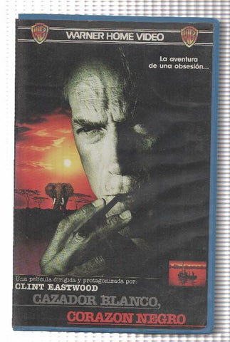 VHS-Cine: CAZADOR BLANCO, CORAZON NEGRO - Clint Eastwood