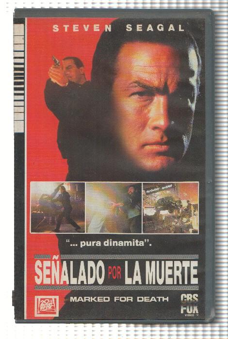 VHS-Cine: SEÑALADO POR LA MUERTE - Steven Seagal