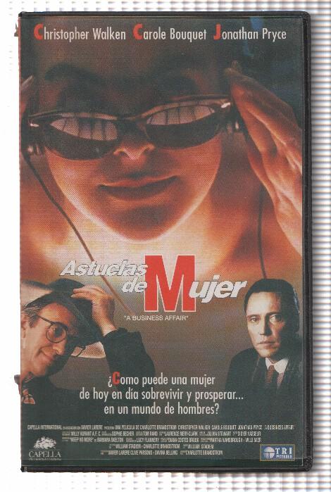 VHS-Cine: ASTUCIAS DE MUJER - Christopher Walken