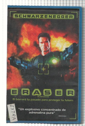 VHS-Cine: ERASER - Arnold Schwarzenegger