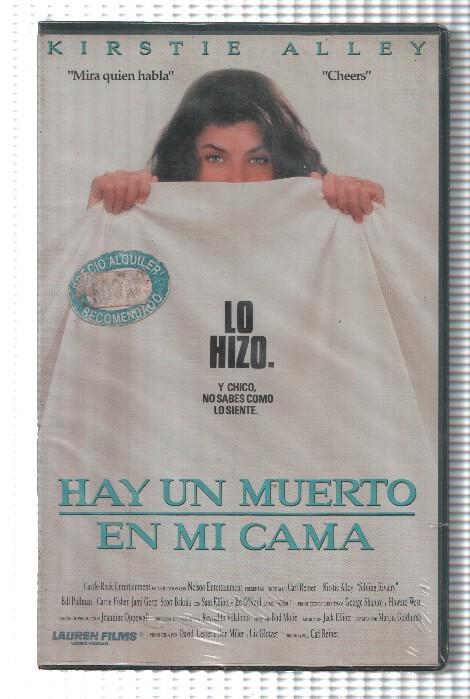 VHS-Cine: HAY UN MUERTO EN MI CAMA - Kristi Alley