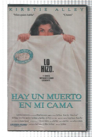 VHS-Cine: HAY UN MUERTO EN MI CAMA - Kristi Alley