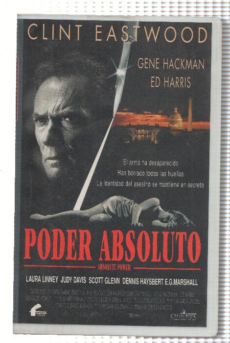 VHS-Cine: PODER ABSOLUTO - Clint Eastwood