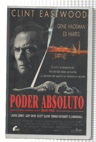 VHS-Cine: PODER ABSOLUTO - Clint Eastwood