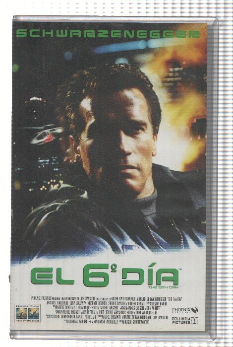 VHS-Cine: EL SEXTO DIA - Arnold Schwarzenegger