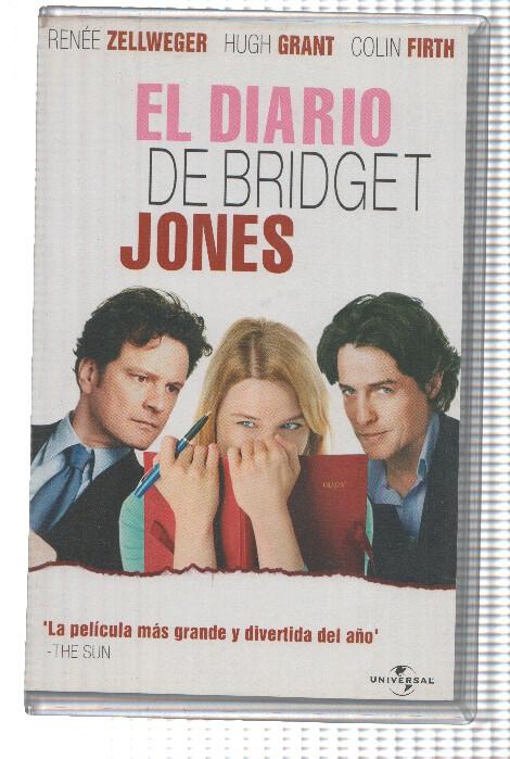 VHS-Cine: EL DIARIO DE BRIDGET JONES - Renee Zellweger