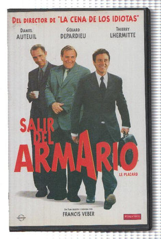 VHS-Cine: SALIR DEL ARMARIO - Daniel Auteuil