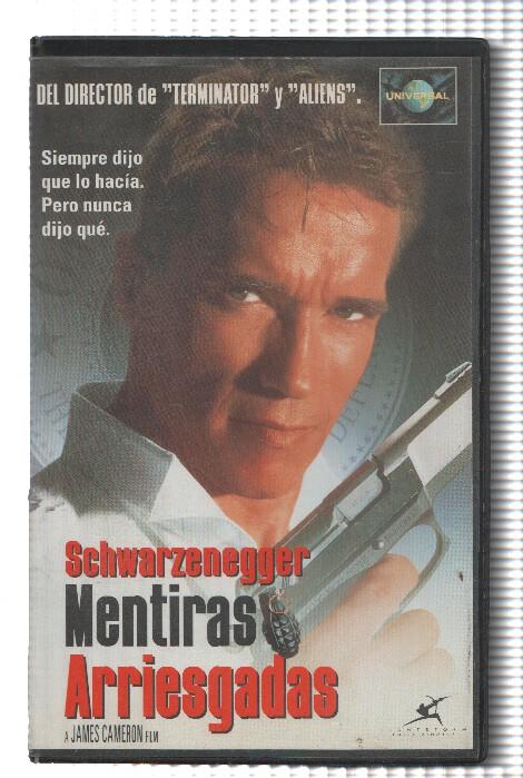 VHS-Cine: MENTIRAS ARRIESGADAS - Arnold Schwarzenegger
