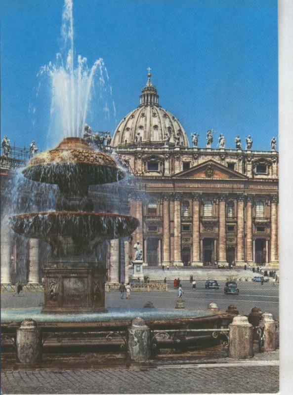 Postal 011269: Basilica de San Pedro en el Vaticano, Roma