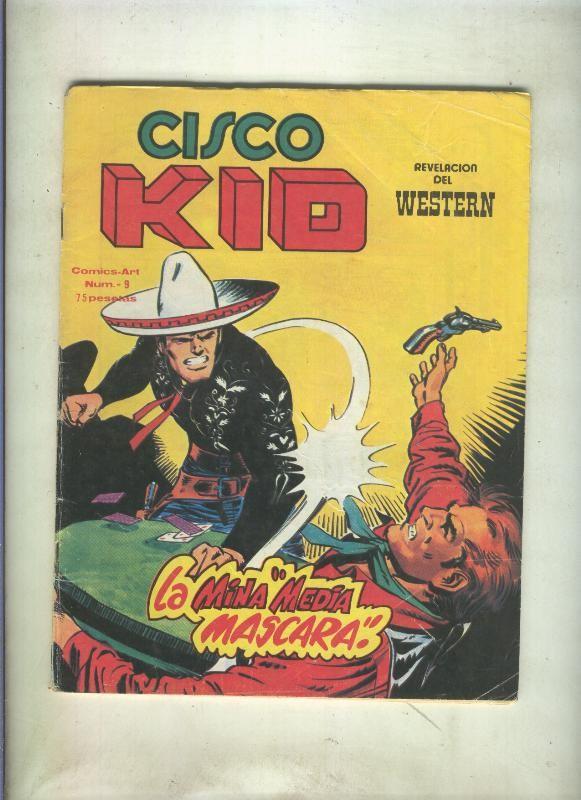 Cisco Kid numero 09 (numerado 3 en trasera)