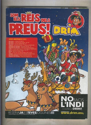 Juguetes Drim catalogo diciembre 2012