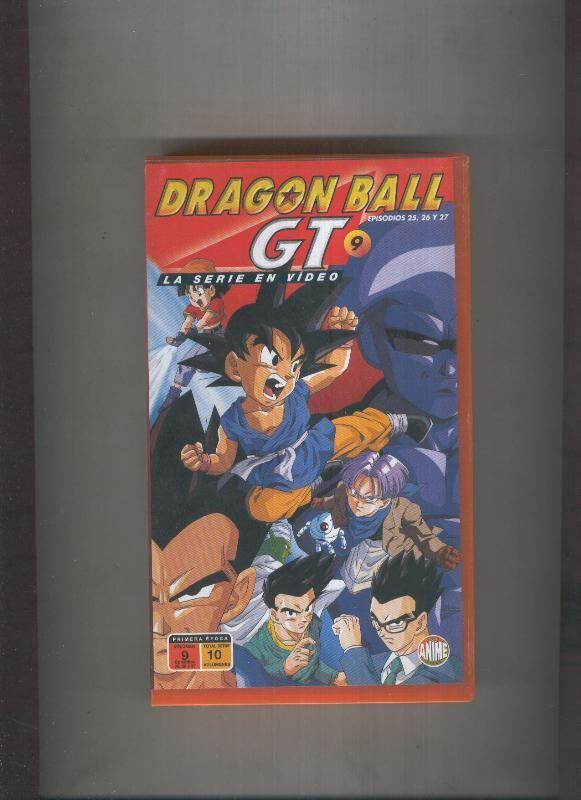 Video VHS: Dragon Ball GT volumen 09: episodios 25,26,27