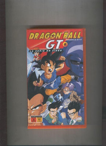 Video VHS: Dragon Ball GT volumen 09: episodios 25,26,27