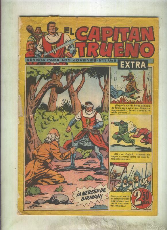 El Capitan Trueno extra numero 078 (aviejado)