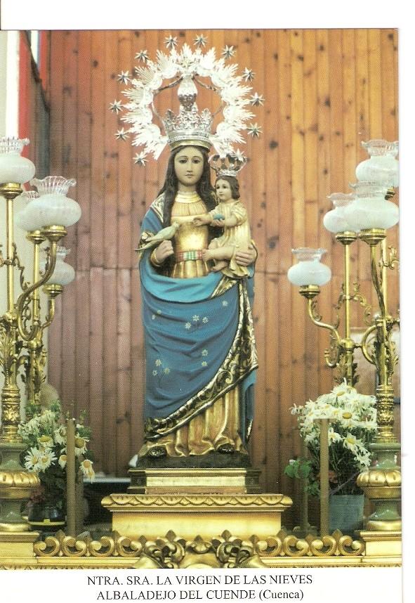 Postal 026698 : Ntra. Sra. La Virgen de las Nieves, Albaladejo del Cuende (Cuenca)