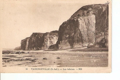Postal 026834 : Varengeville, Les talaises