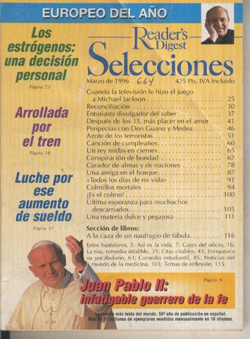 Selecciones del Readers Digest numero 664