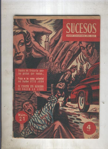 REVISTA SUCESOS numero 21 de 1954 