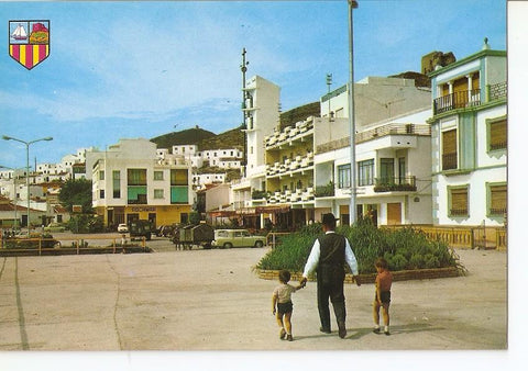 Postal 036922 : Granada. Castell de Ferro. Plaza principal
