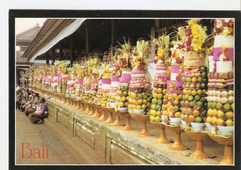 Postal 040532 : Bali. Bali offerings Festival