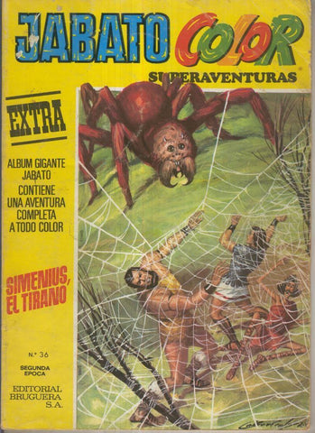JABATO COLOR EXTRA, 2a Epoca,( Año X) No.36: Simenius, el Tirano