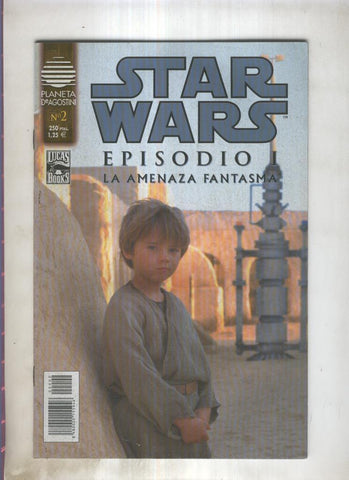 Star Wars Episodio I: La amenaza fantasma numero 2 (algo cello en trasera)