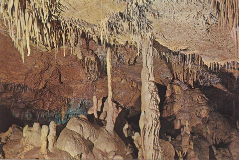 Postal 60491. Estalactitas y estalagmitas. Cuevas Altamira