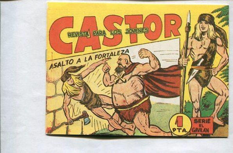Castor de Manuel Gago, facsimil numero 30: Asalto a la fortaleza
