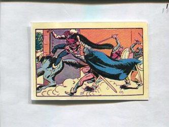 Facsimil: Cromo El Guerrero del Antifaz serie 3: La Marquesita de Peñarrosa numero 66