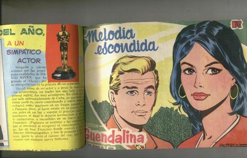 Guendalina, tomo numero 1 al 24 + almanaque 1960