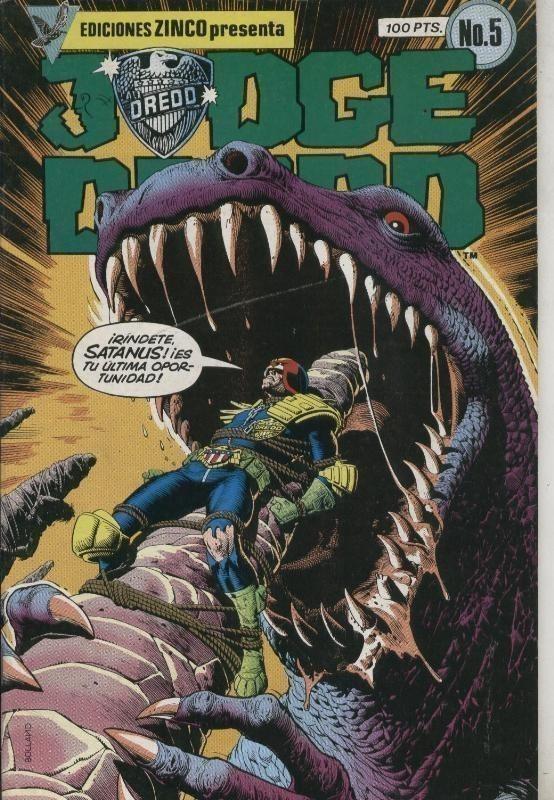 Judge Dredd de Zinco numero 05
