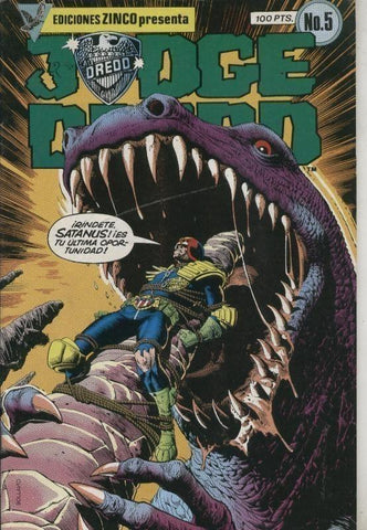 Judge Dredd de Zinco numero 05