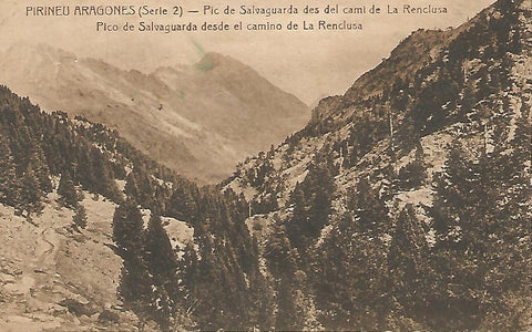 Postal 50501: PIRINEU ARAGONES - Serie 2. Pic de Salvaguarda