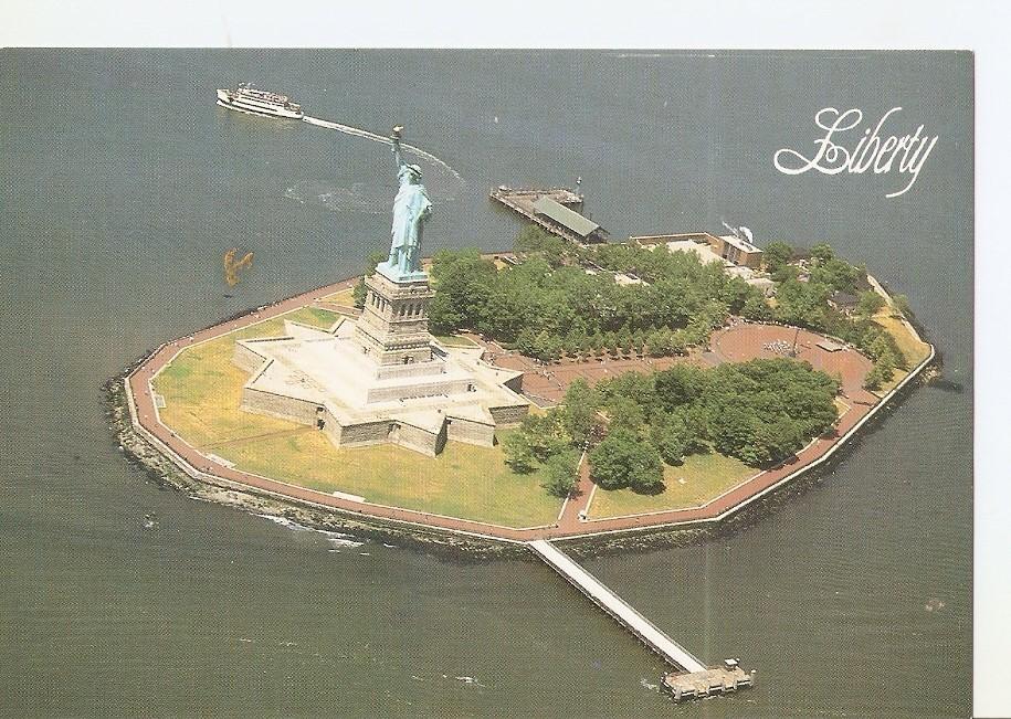 Postal 039673 : Liberty Island