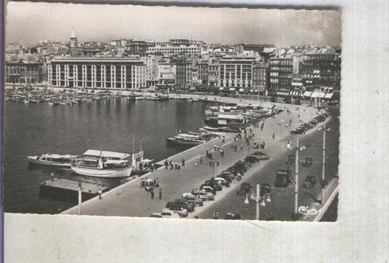 Postal 016218: Puerto de Marseille, Francia