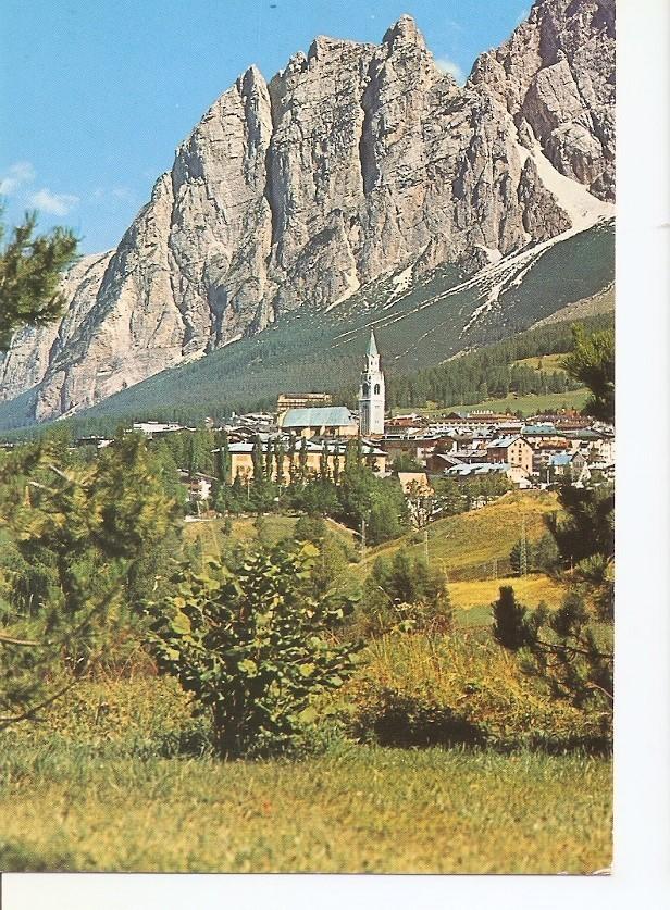 Postal 032013 : Dolomiti Cortina. Punta Fiames