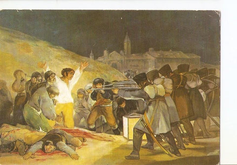 Postal 024623 : El 3 de mayo de 1808. Goya (1746 - 1828)
