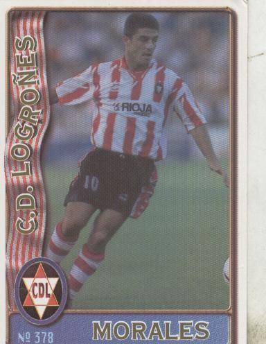 Cromos: Liga 1996/1997: C.D.Logroñes: Morales