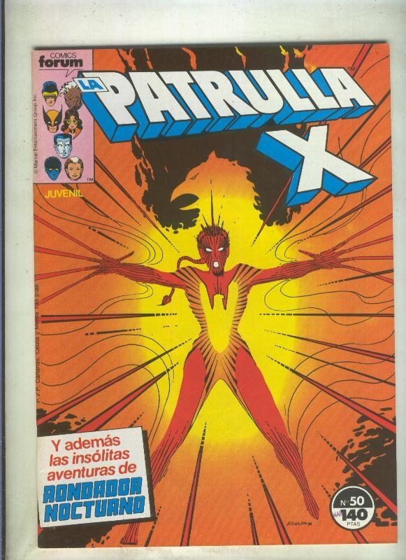 La Patrulla X volumen 1 numero 050: Sendero en espiral (numerado 1 en trasera)