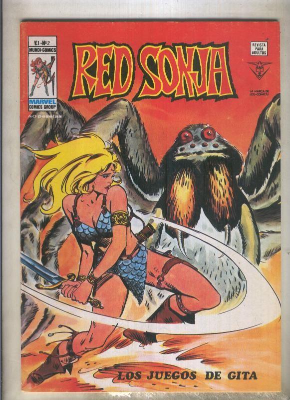 Red Sonja numero 02 (numerado 2 en trasera)