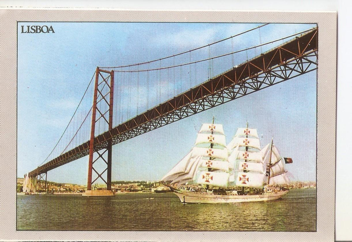 Postal 038637 : Lisboa - Portugal. Ponte sobre o Tejo